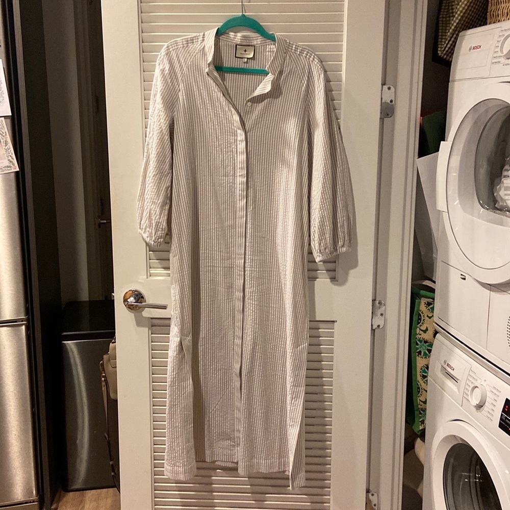 Tuckernuck Seersucker Stripe Logan Dress